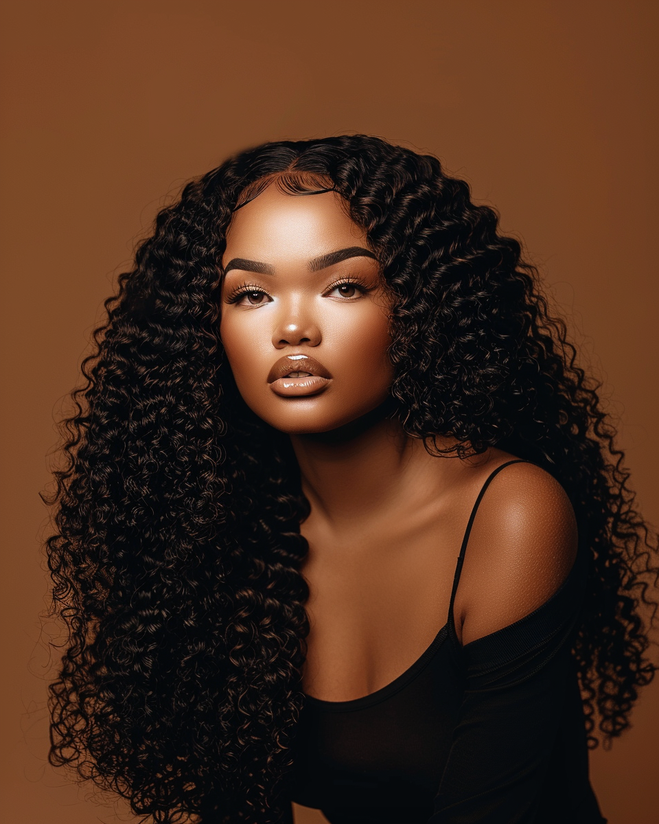 100% Mink Virgin Hair Deep Wave Bundles