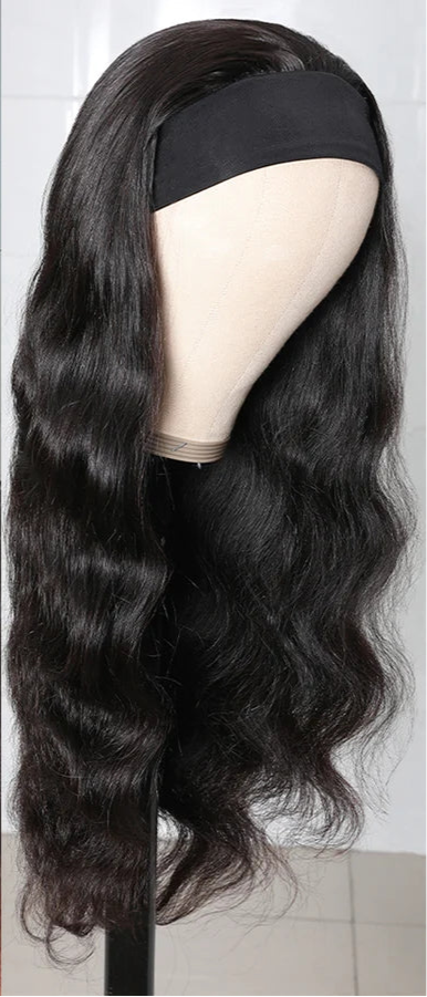 250% Density Glueless Body Wave Headband Wig Human Hair Wigs Virgin Hair Headband Wig