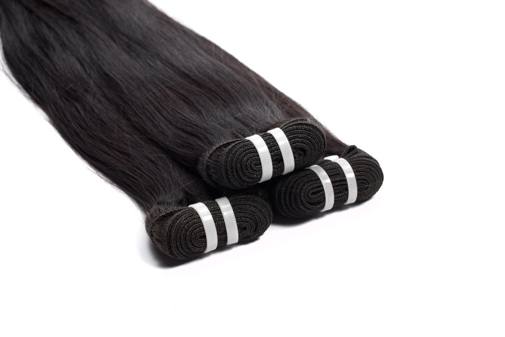 Haute Crown & Co. Wholesale Raw Virgin hair Silky Straight Bundles 3pcs-70pcs