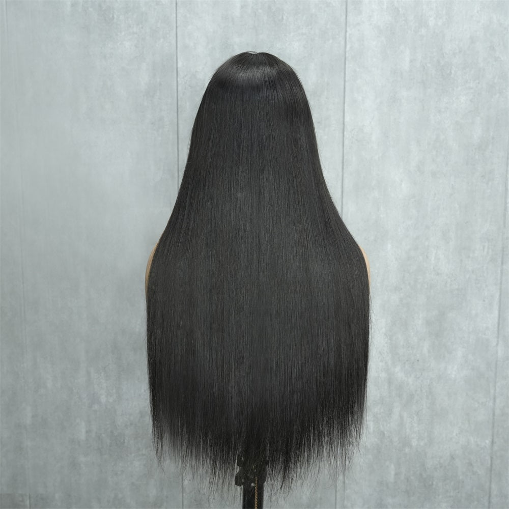 Haute Crown Co. Hair Tiny Knots 5x5 HD Lace Straight Wig 100% Human Hair Wig